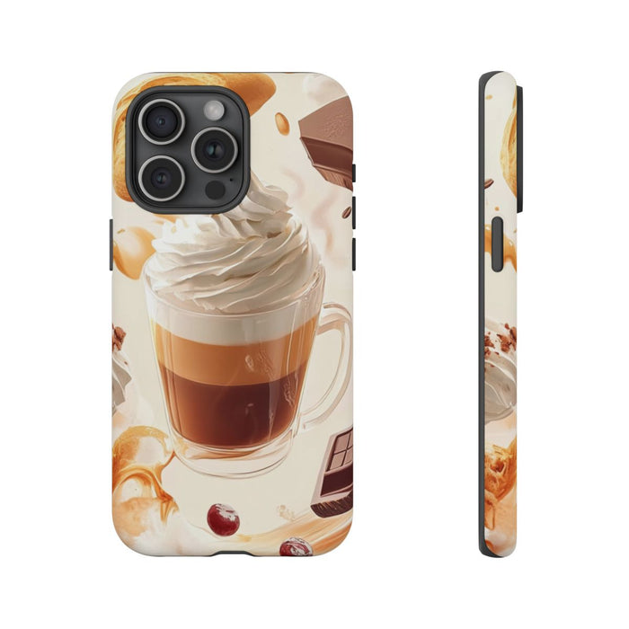 Dynamische Illustratie van Koffie en Zoetigheden