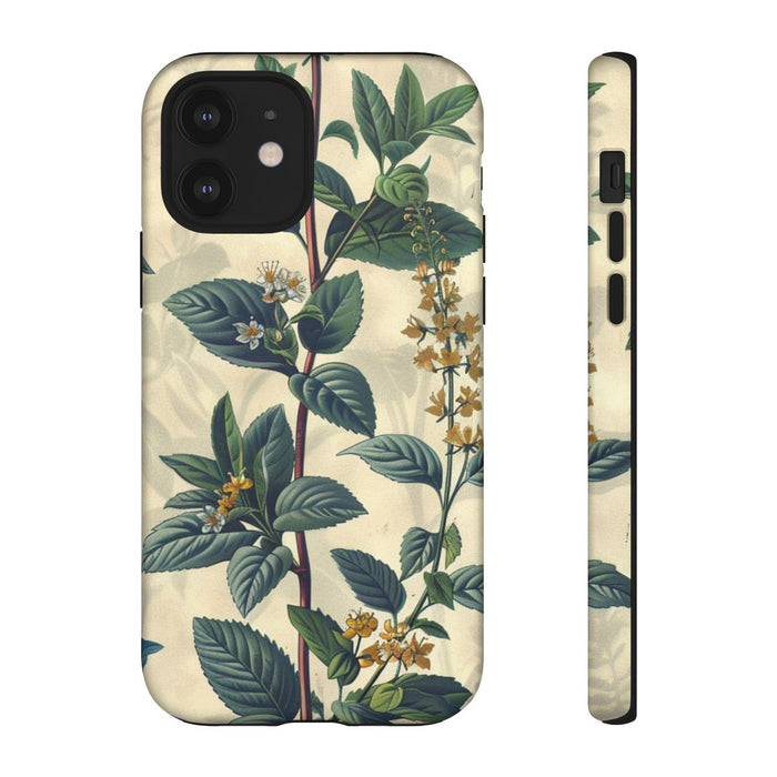 Vintage Botanisch Kruidenpatroon