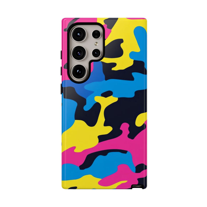 Neon Kleurrijk Camouflagepatroon