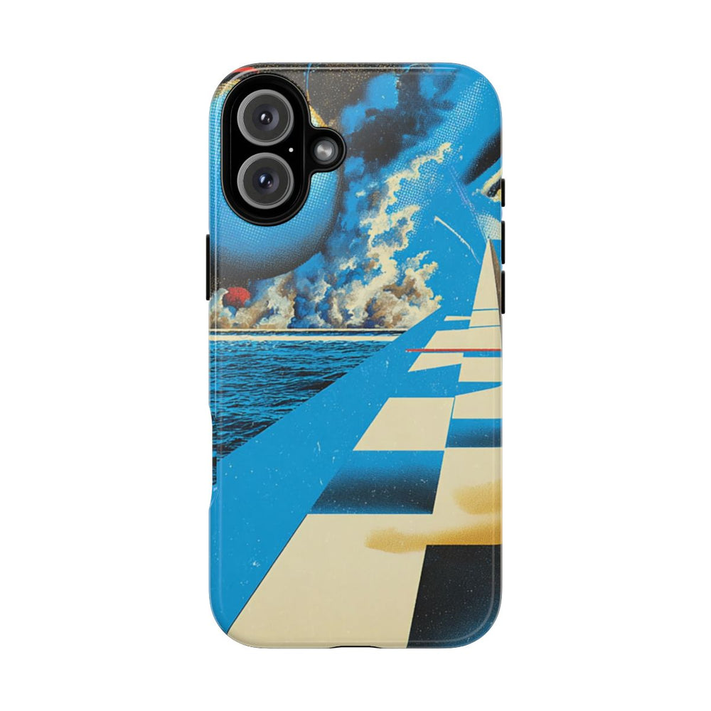 Surrealistische Geometrische Oceaanscène