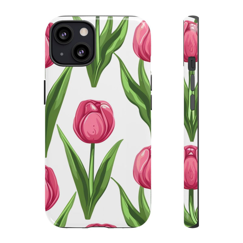 Roze Tulp Bloemenpatroon