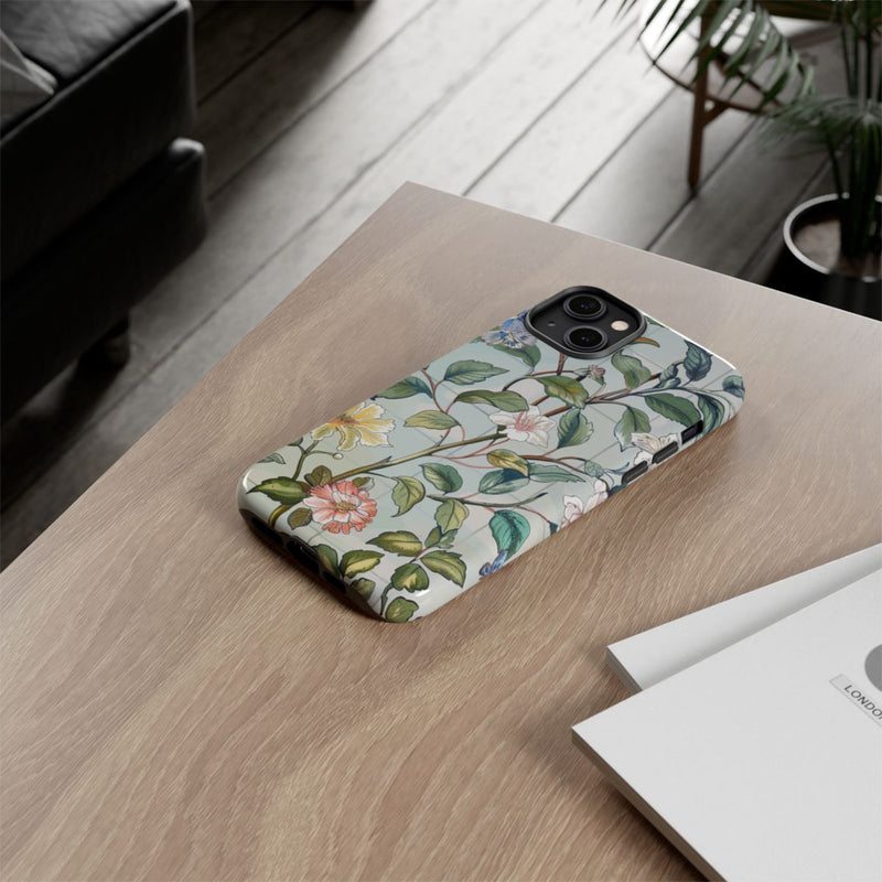 Vintage Bloemenpatroon met Vlinders
