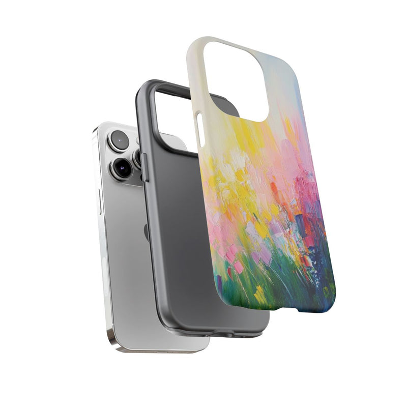 Abstracte Kleurrijke Verfstreken