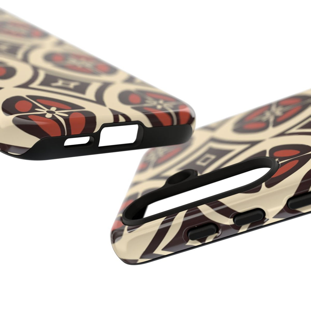 Geometrisch Bruin-Beige Patroon