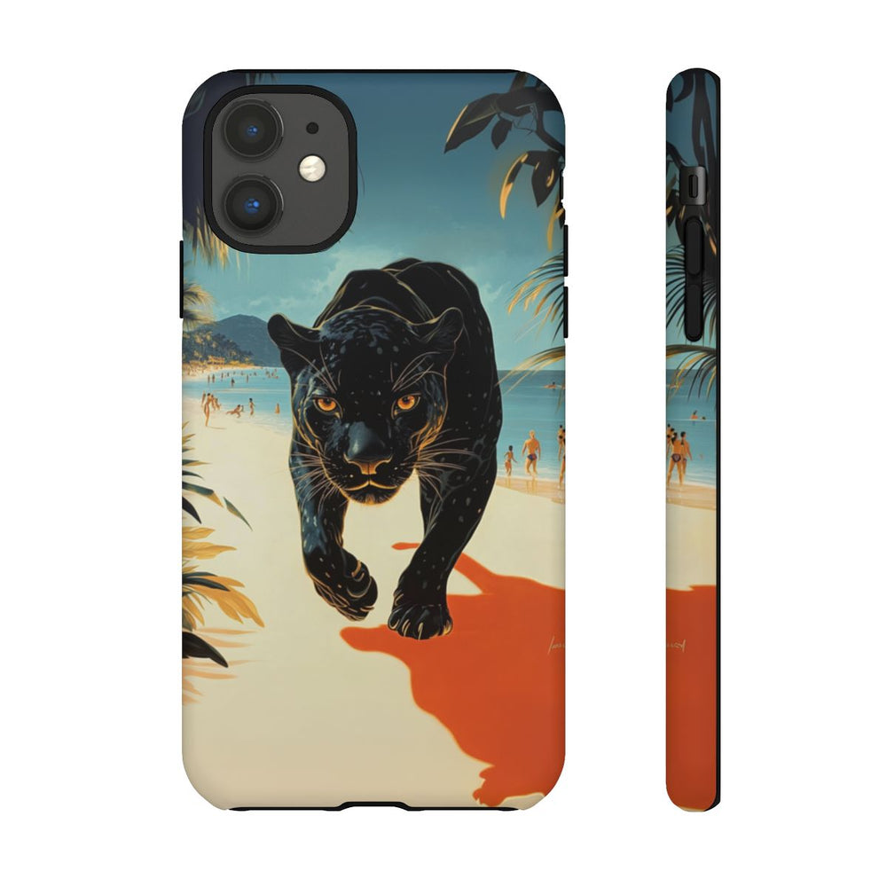 Zwarte Panter op het Strand