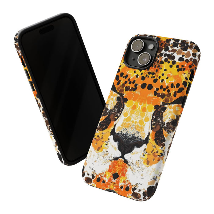 Abstracte Cheetagezicht Patroon
