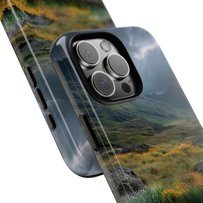 Berglandschap met Wilde Bloemen