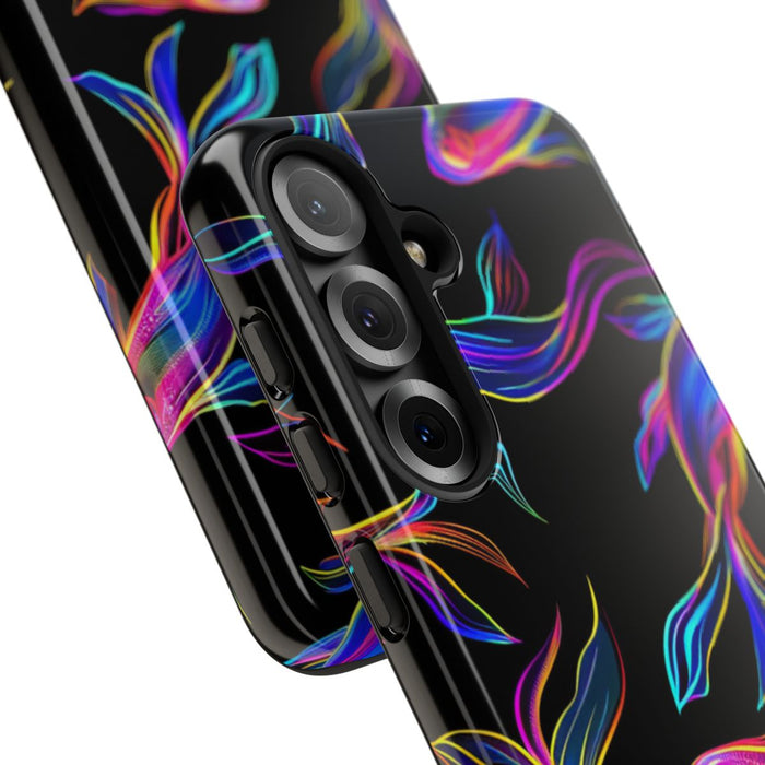 Neonkleurige Vissenpatroon