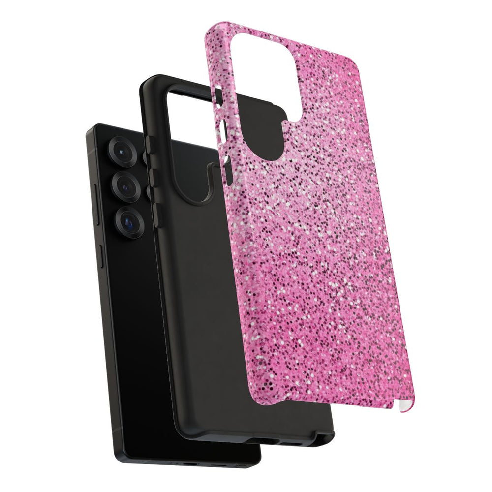 Roze Glitter Sprankelstructuur