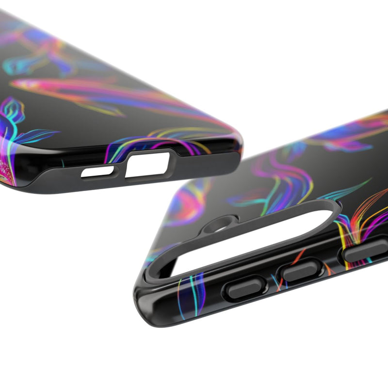 Neonkleurige Vissenpatroon