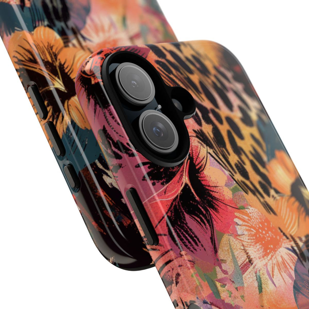 Abstracte Bloemen- en Dierenprint