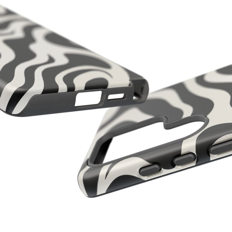 Zwart-Wit Abstract Zebra-Patroon