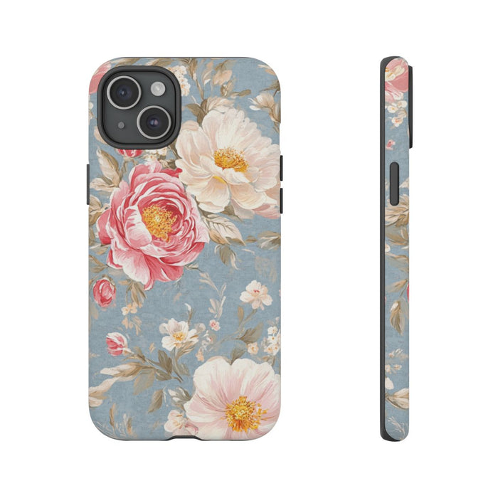 Romantisch Roze-Wit Bloemenpatroon