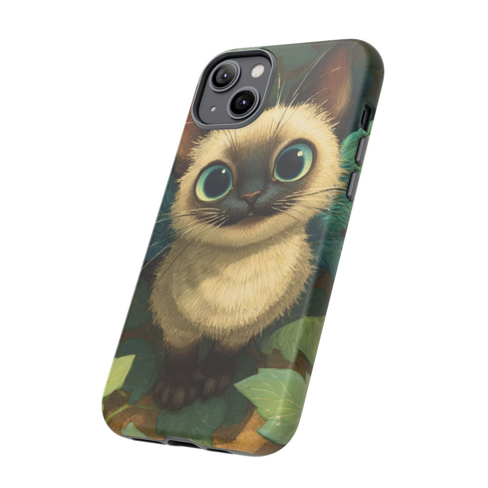 Vrolijk Feeënkatje met Blauwe Vleugels