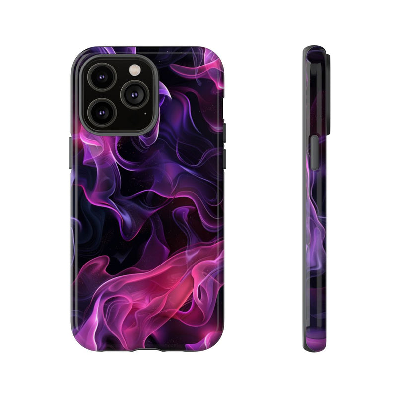 Violette en Roze Abstracte Vlammen