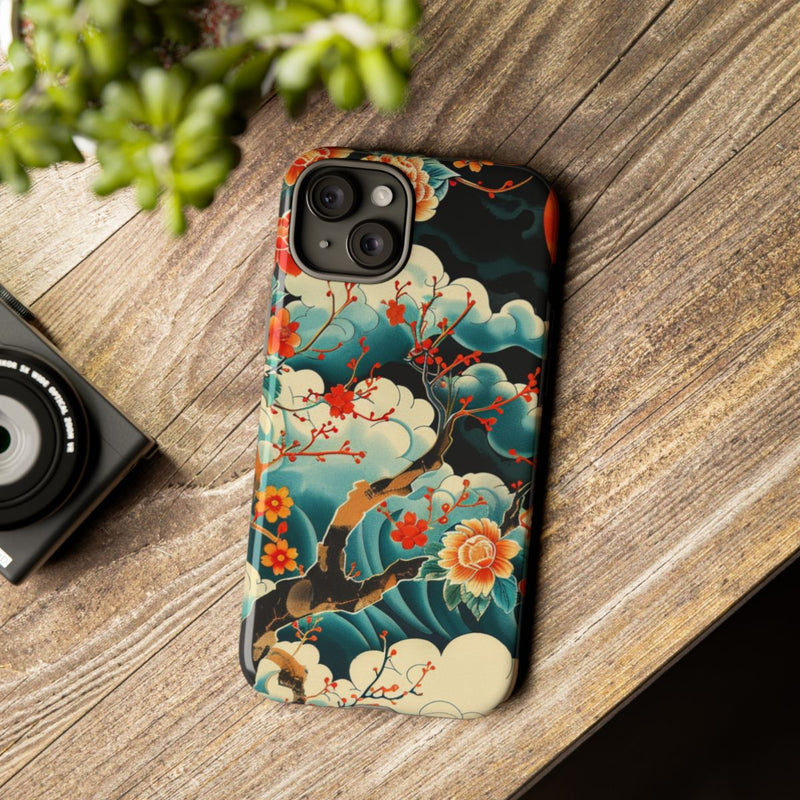 Bloemrijke Tak onder de Maan