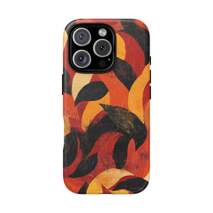 Abstract Herfstbladeren Patroon