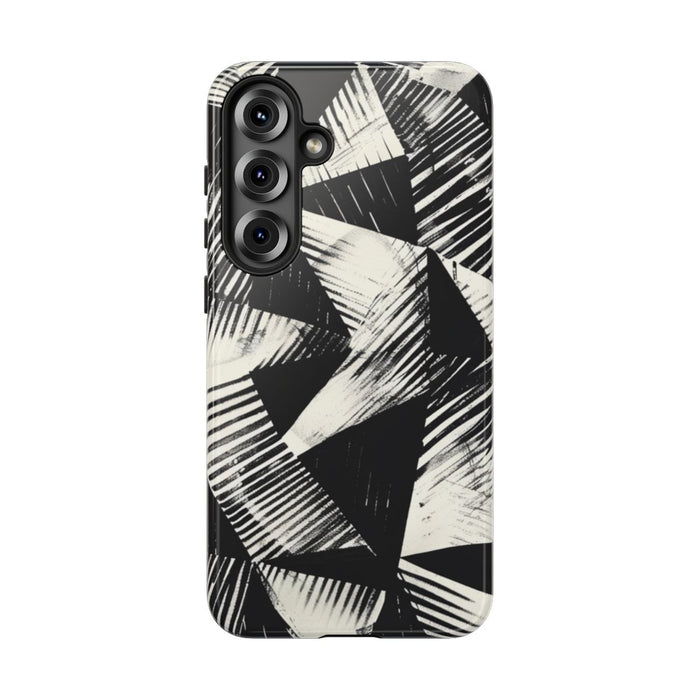 Zwart-Wit Geometrisch Patroon