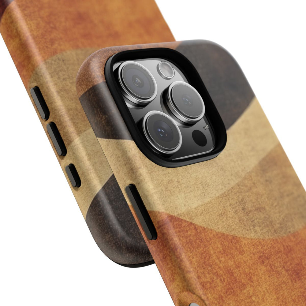 Warme Abstracte Golfpatronen