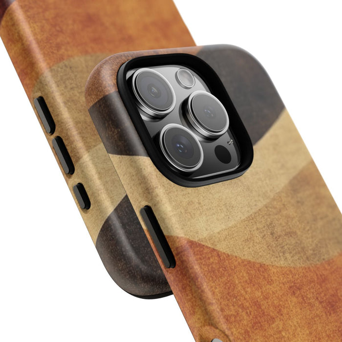 Warme Abstracte Golfpatronen