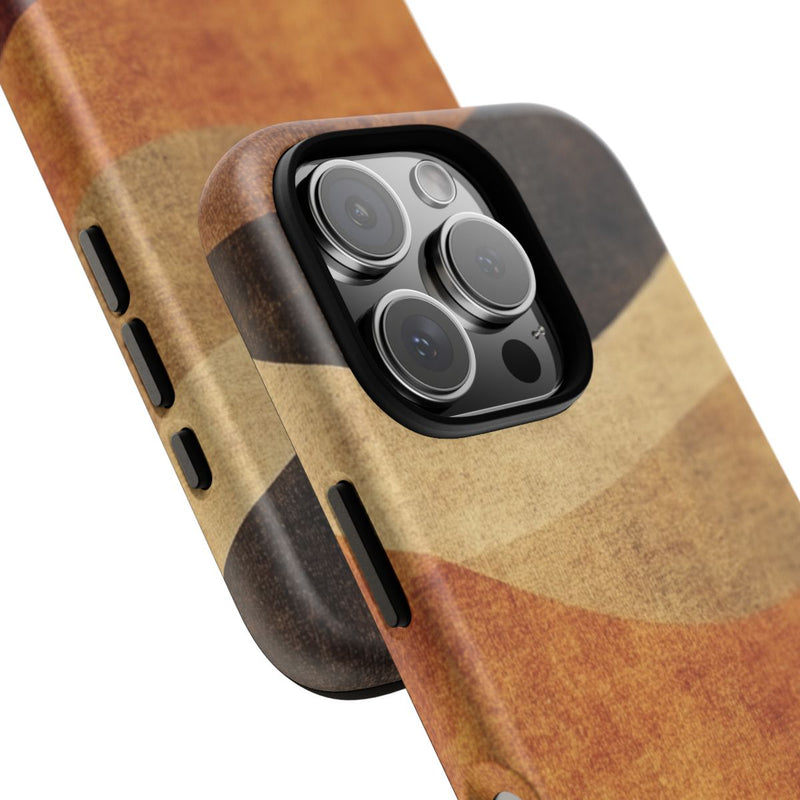 Warme Abstracte Golfpatronen