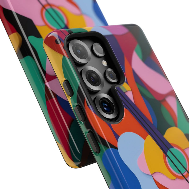 Kleurrijke Abstracte Gitaar
