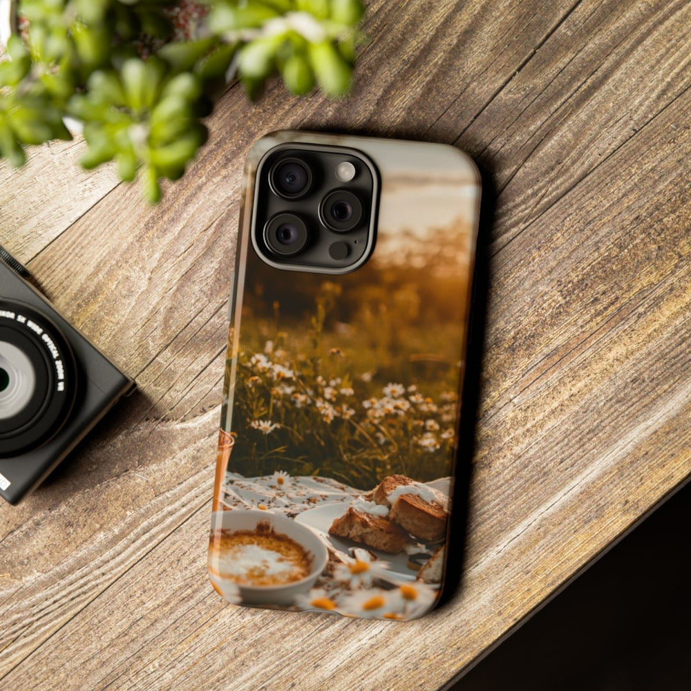 Zonnig Madeliefjesveld Ontbijtscène