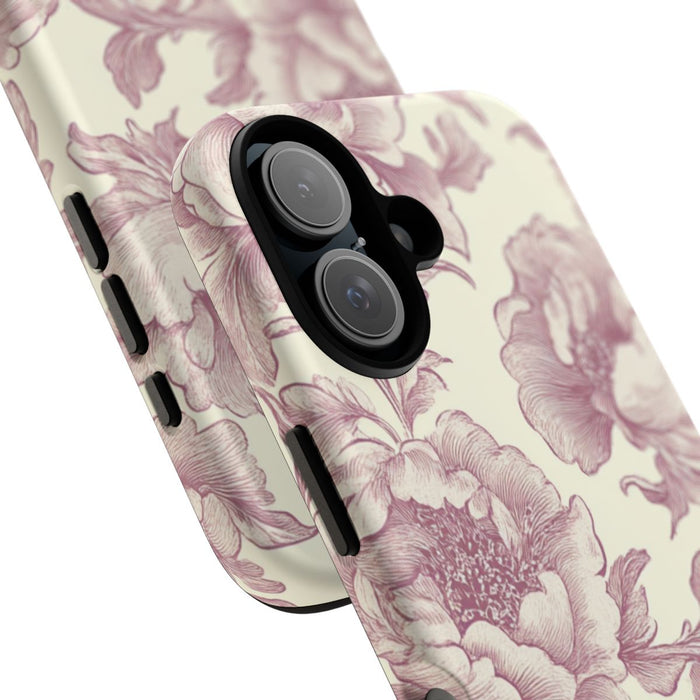 Elegante Victoriaanse Bloemenprint