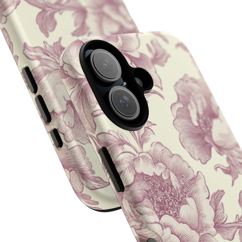 Elegante Victoriaanse Bloemenprint