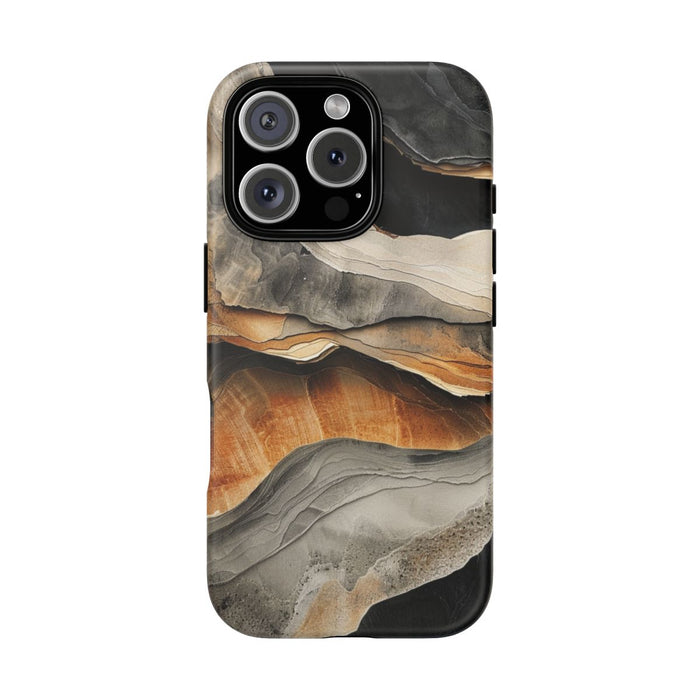 Aardse Geologische Lagen Abstract