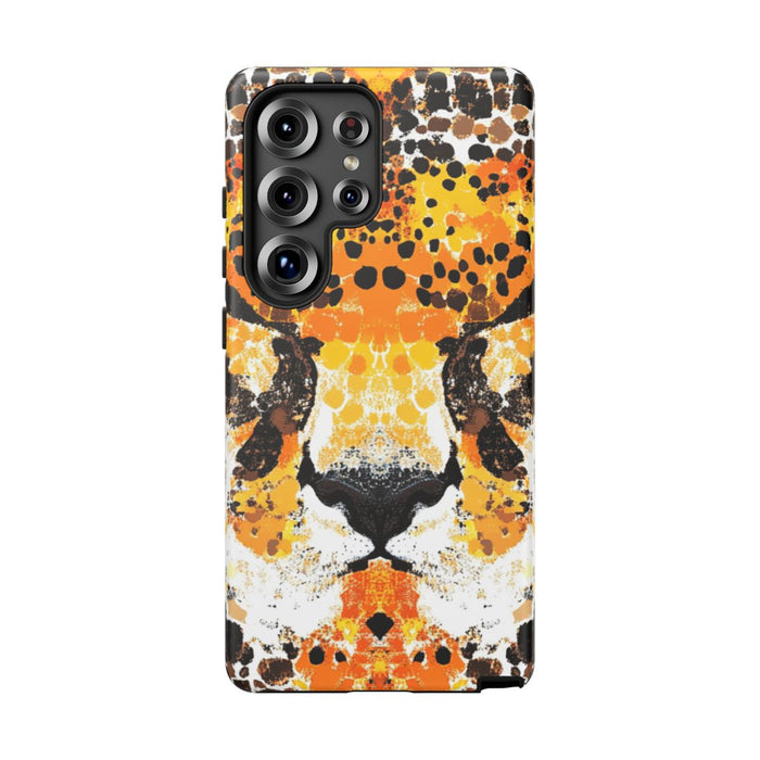 Abstracte Cheeta Gezichtspatroon