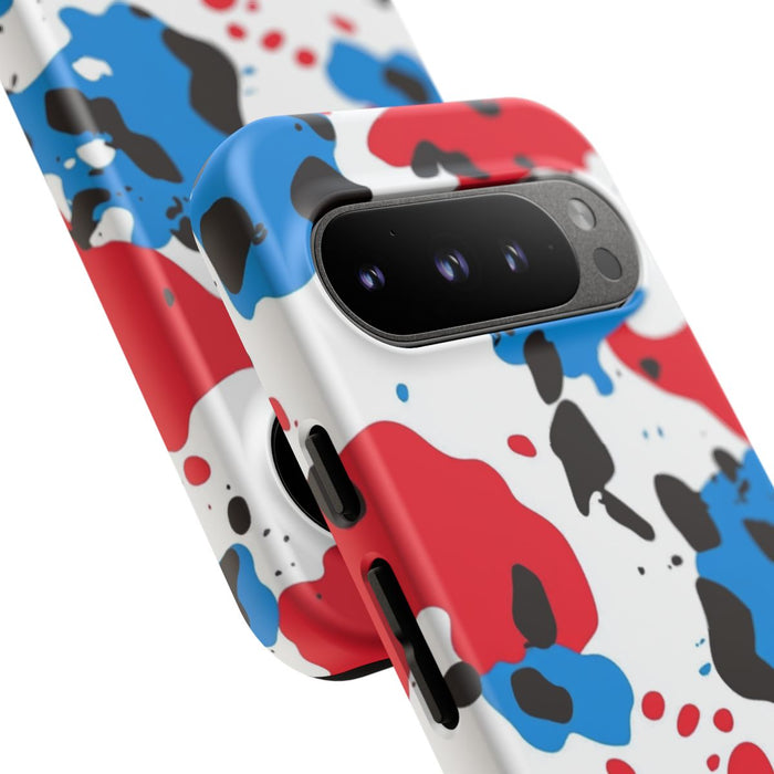 Rood-Blauw Vlekkenpatroon