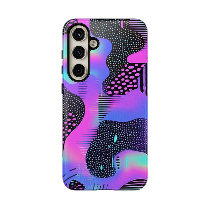 Abstract Neon Vaporwave Patroon
