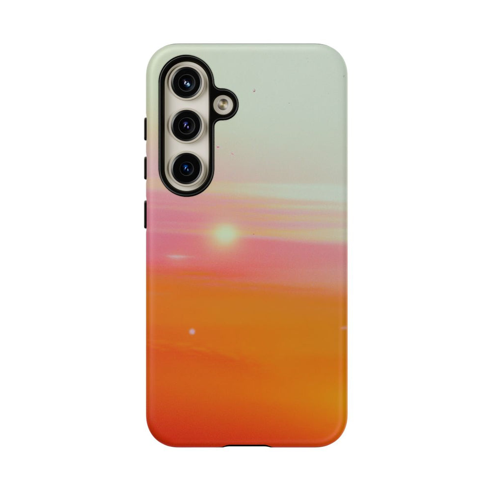 Abstracte Zonsondergang met Kleurovergang