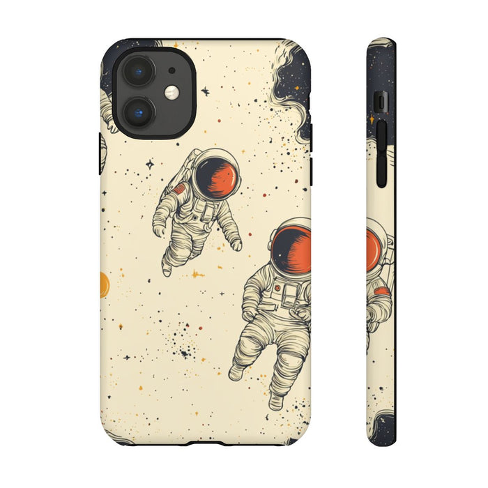 Astronauten in de Ruimte Illustratie