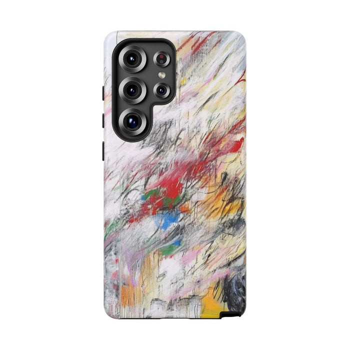 Abstracte Veelkleurige Penseelstreken