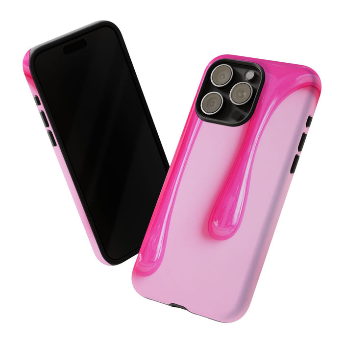 Glanzend Roze Druipend Vloeistofontwerp
