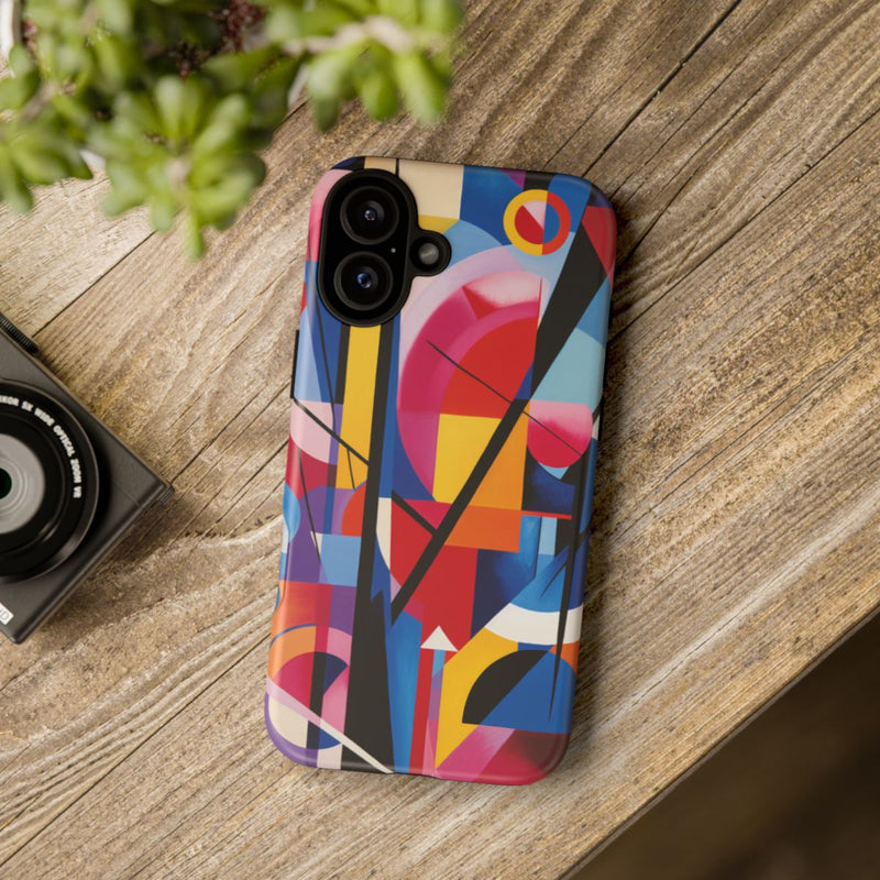 Abstracte Geometrische Kleurencompositie