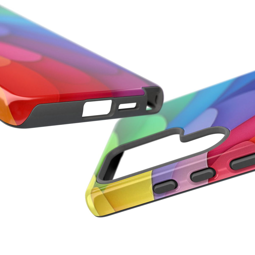 Kleurrijk Gelaagd Regenboogpatroon