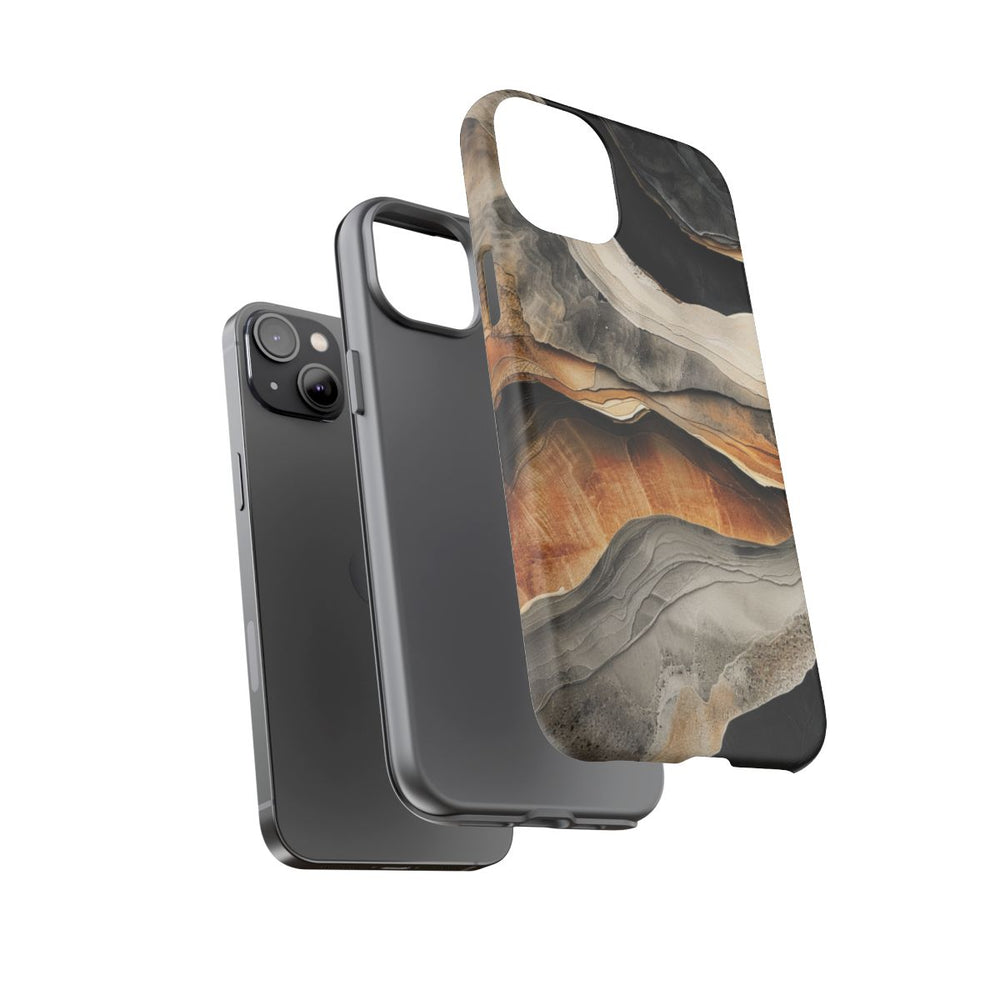 Aardse Geologische Lagen Abstract