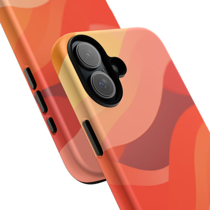 Warme Abstracte Golfpatronen