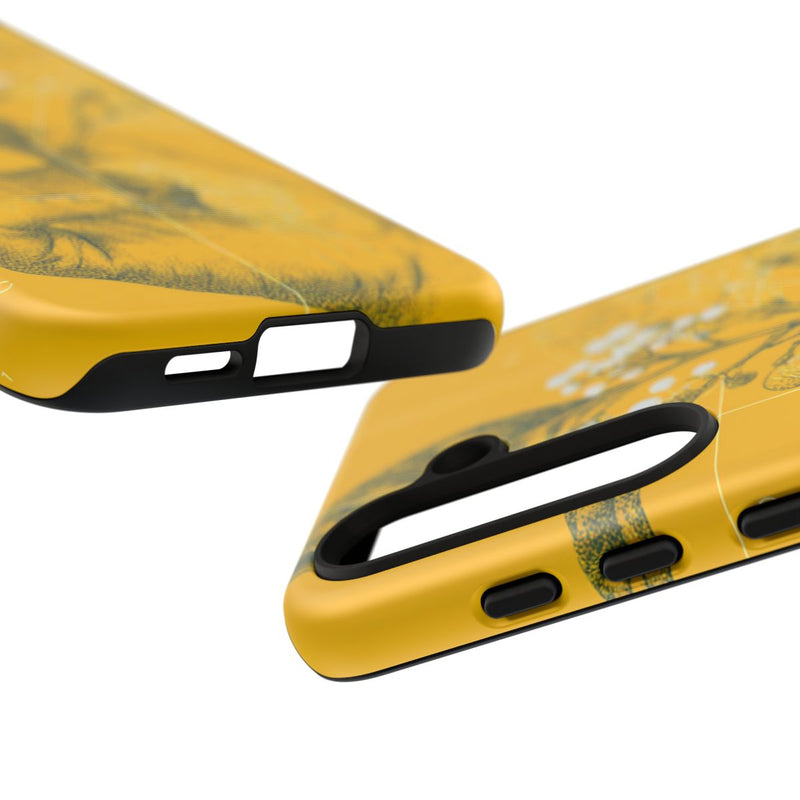 Hand met Botanische Bladeren en Bessen Illustratie