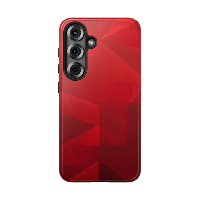 Rood Geometrisch Abstract Ontwerp