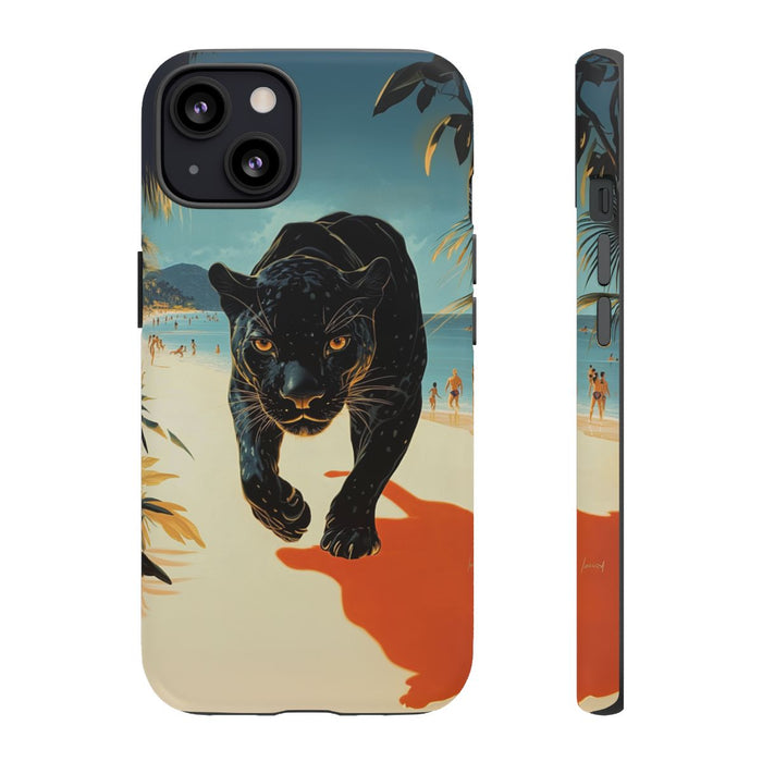 Elegante Panter op het Strand