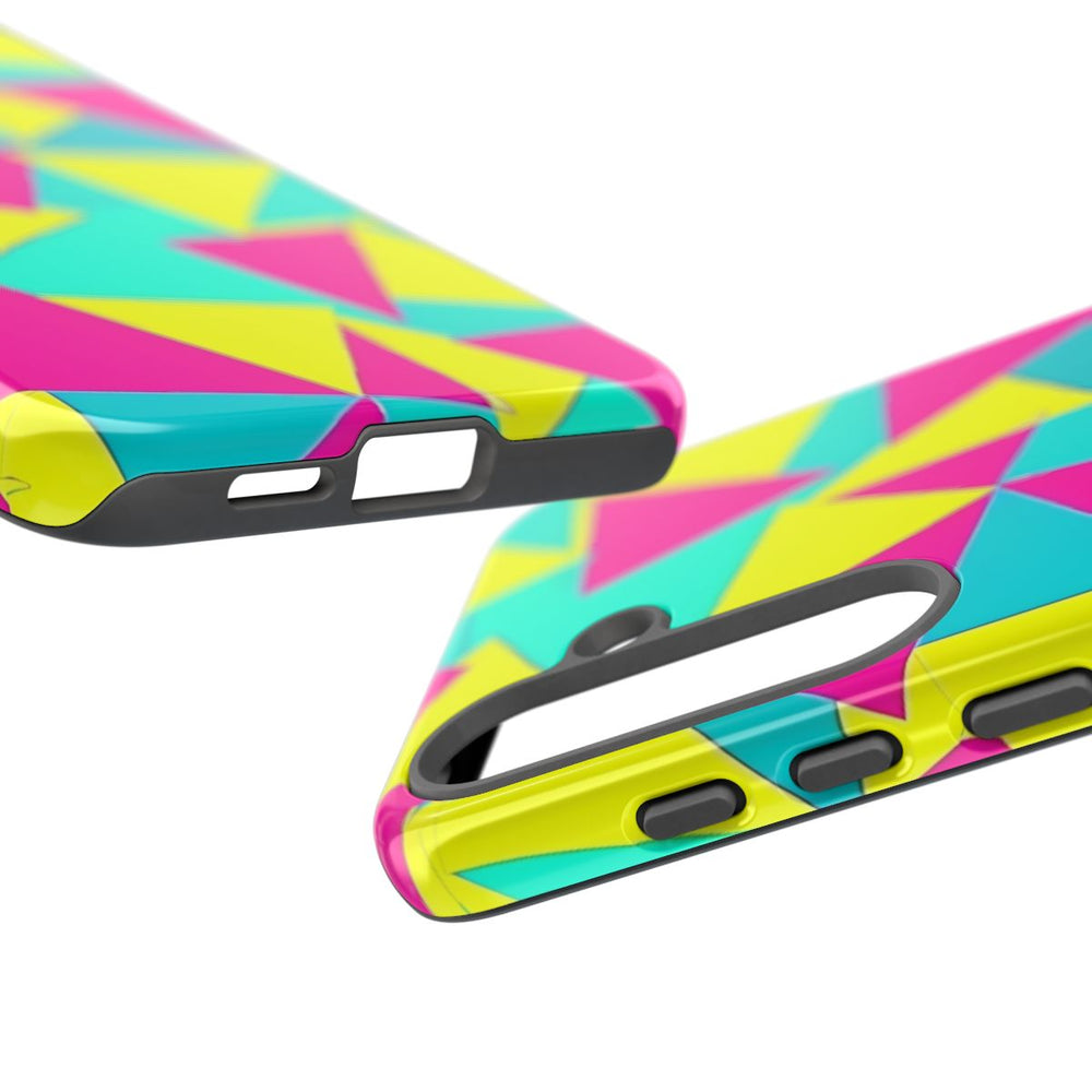 Neon Driehoekenpatroon