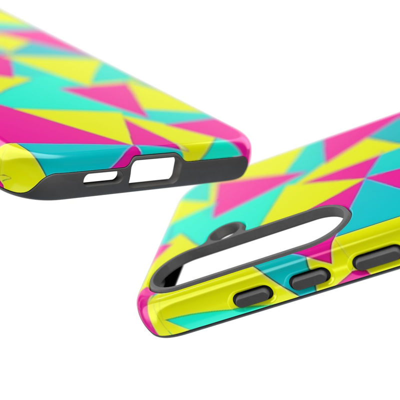 Neon Driehoekenpatroon