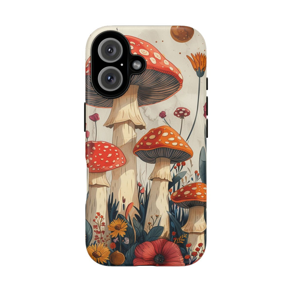 Kleurrijke Paddenstoelen en Bloemen