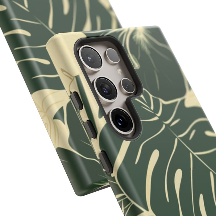 Tropisch Blad- en Bloemenpatroon