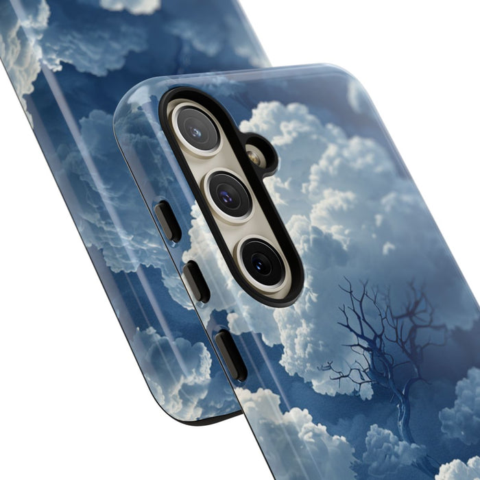 3D Wolken en Boompatroon