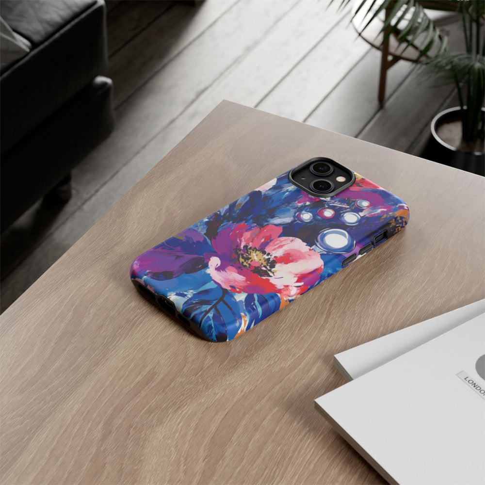 Kleurrijke Abstracte Bloemenprint